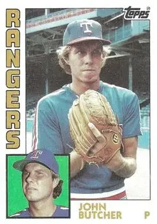 1984 Topps #299 John Butcher