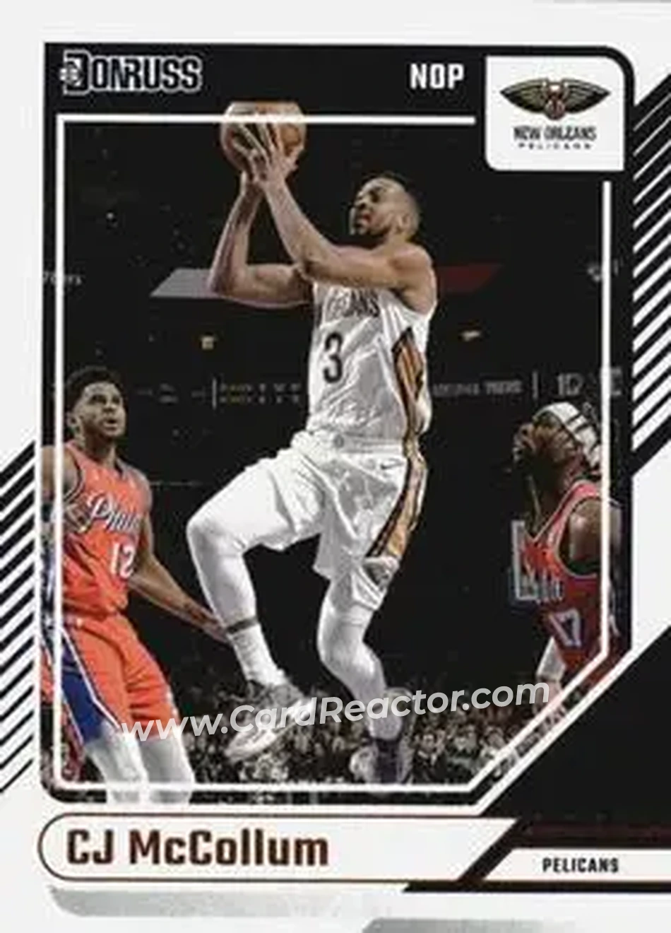 Front of CJ McCollum