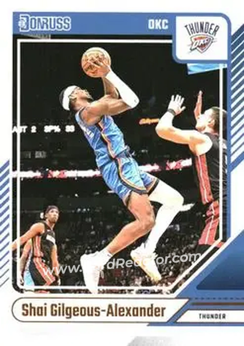 Front of Shai Gilgeous-Alexander