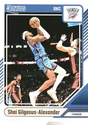 2024-25 Donruss #123 Shai Gilgeous-Alexander