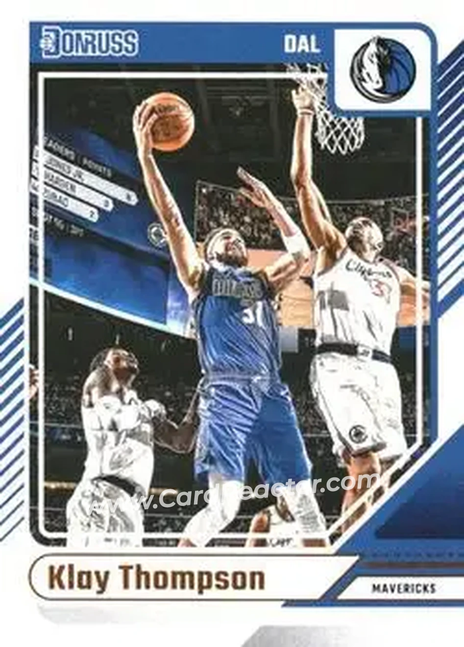 Front of Klay Thompson