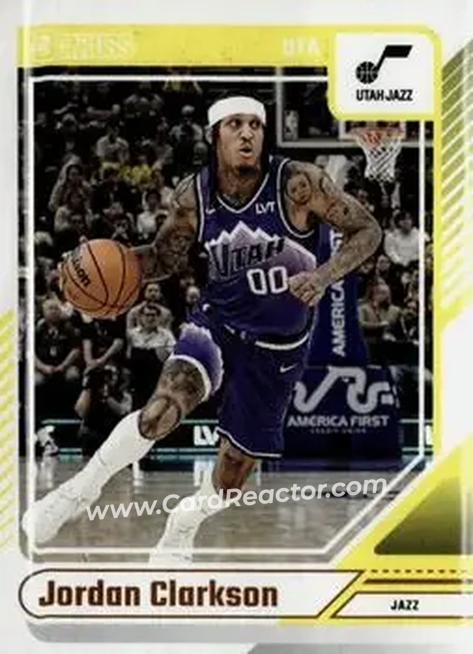 Front of Jordan Clarkson