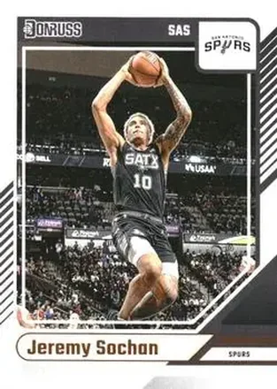 2024-25 Donruss #180 Jeremy Sochan
