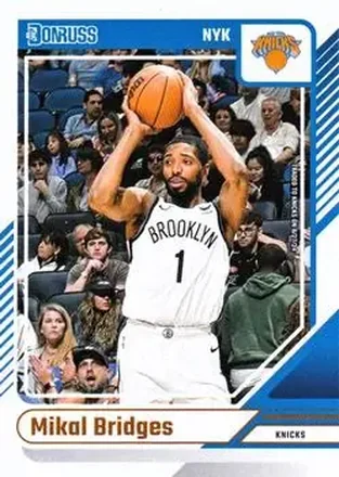 2024-25 Donruss #199 Mikal Bridges