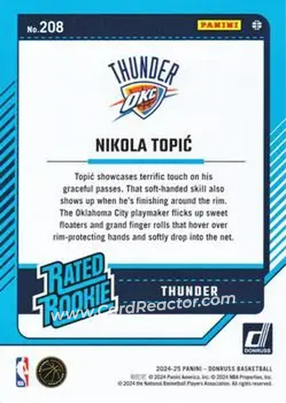 Back of Nikola Topić