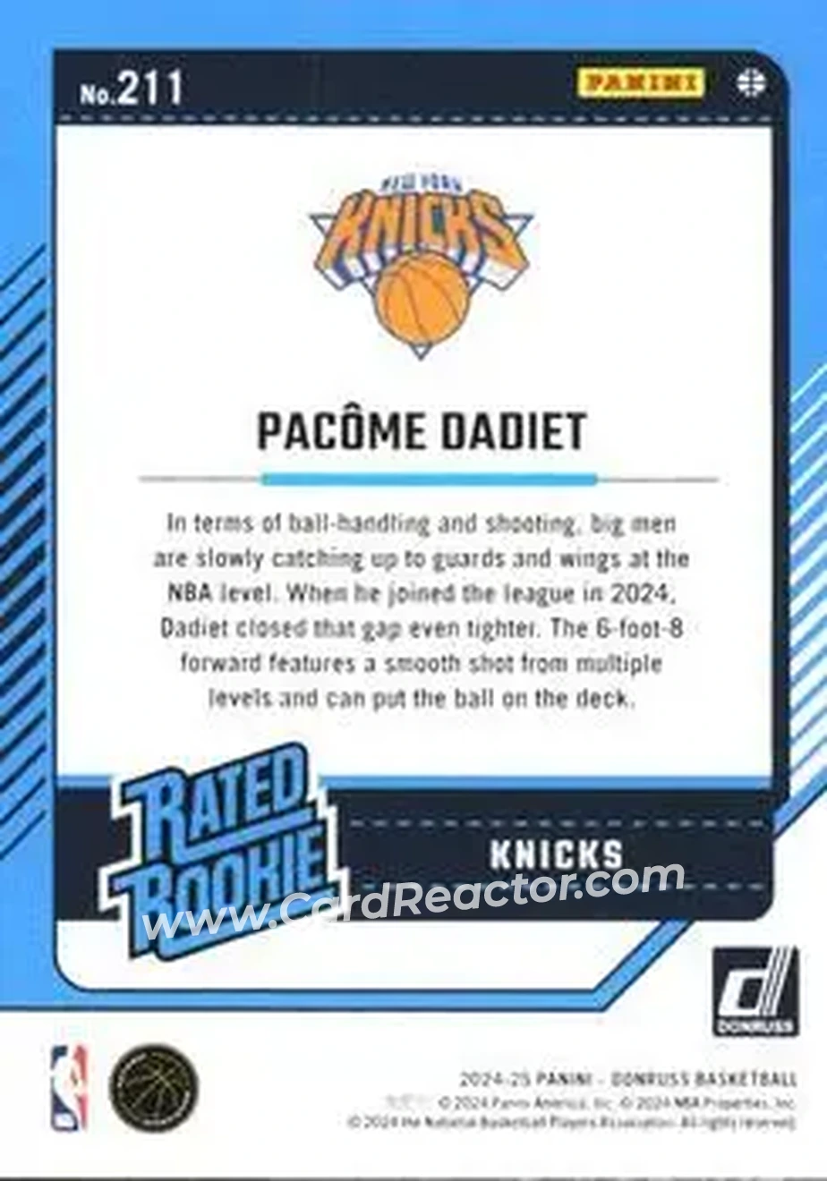 Back of Pacome Dadiet