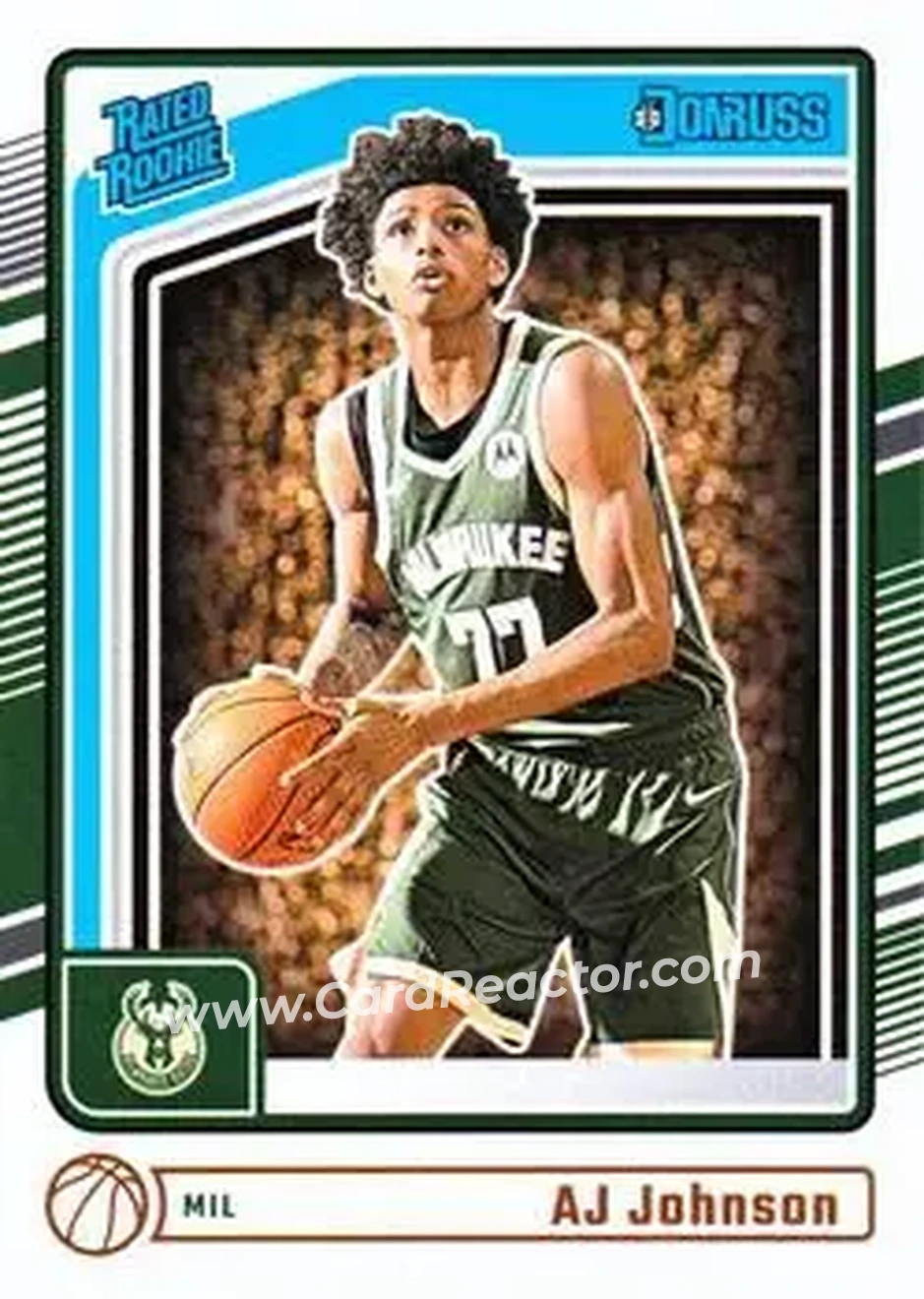 Front of AJ Johnson