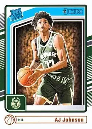 2024-25 Donruss #222 AJ Johnson