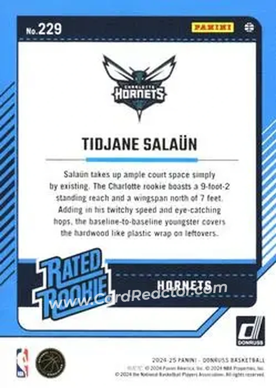 Back of Tidjane Salaün