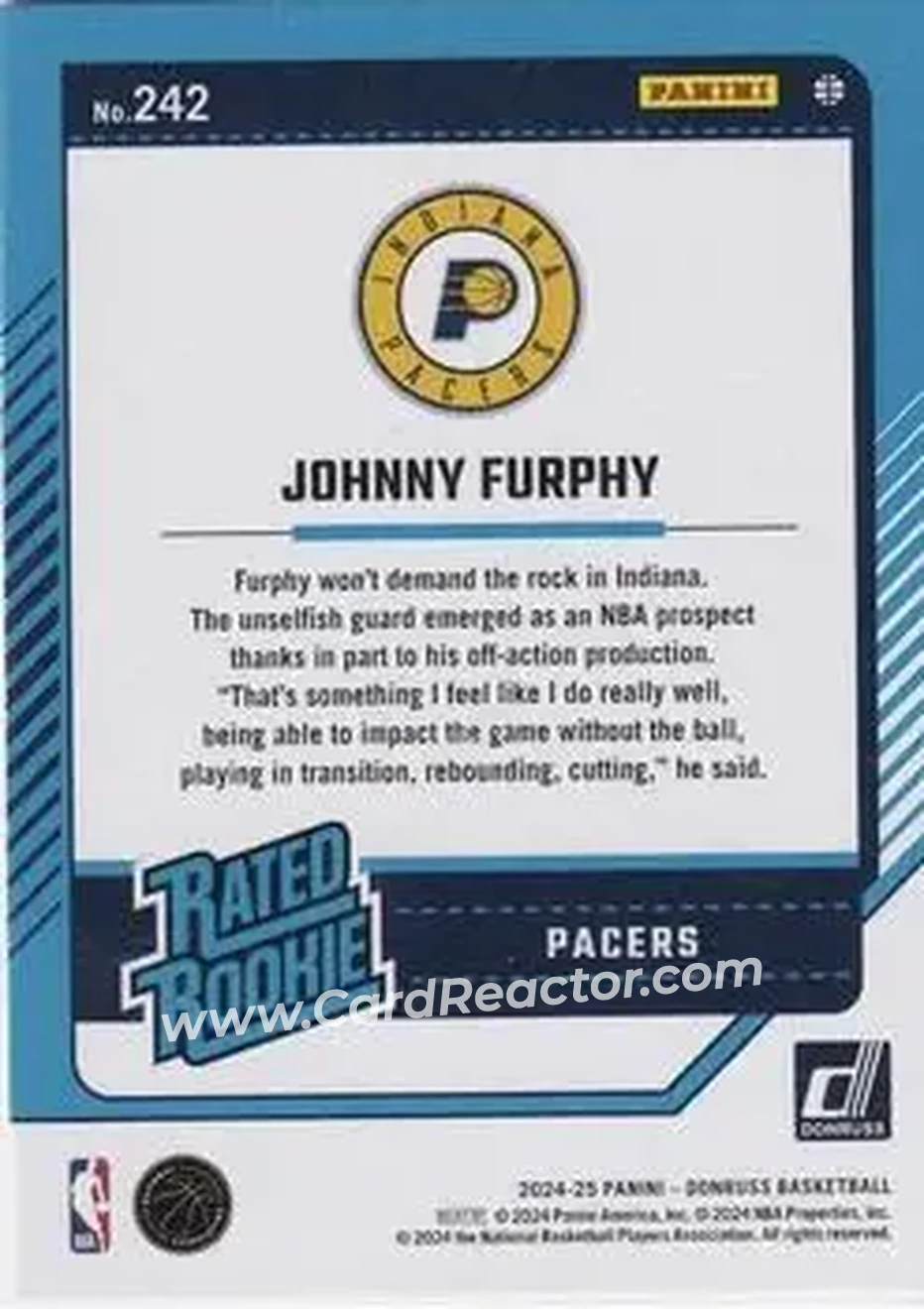 Back of Johnny Furphy