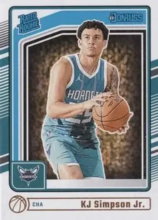 2024-25 Donruss #247 KJ Simpson Jr.