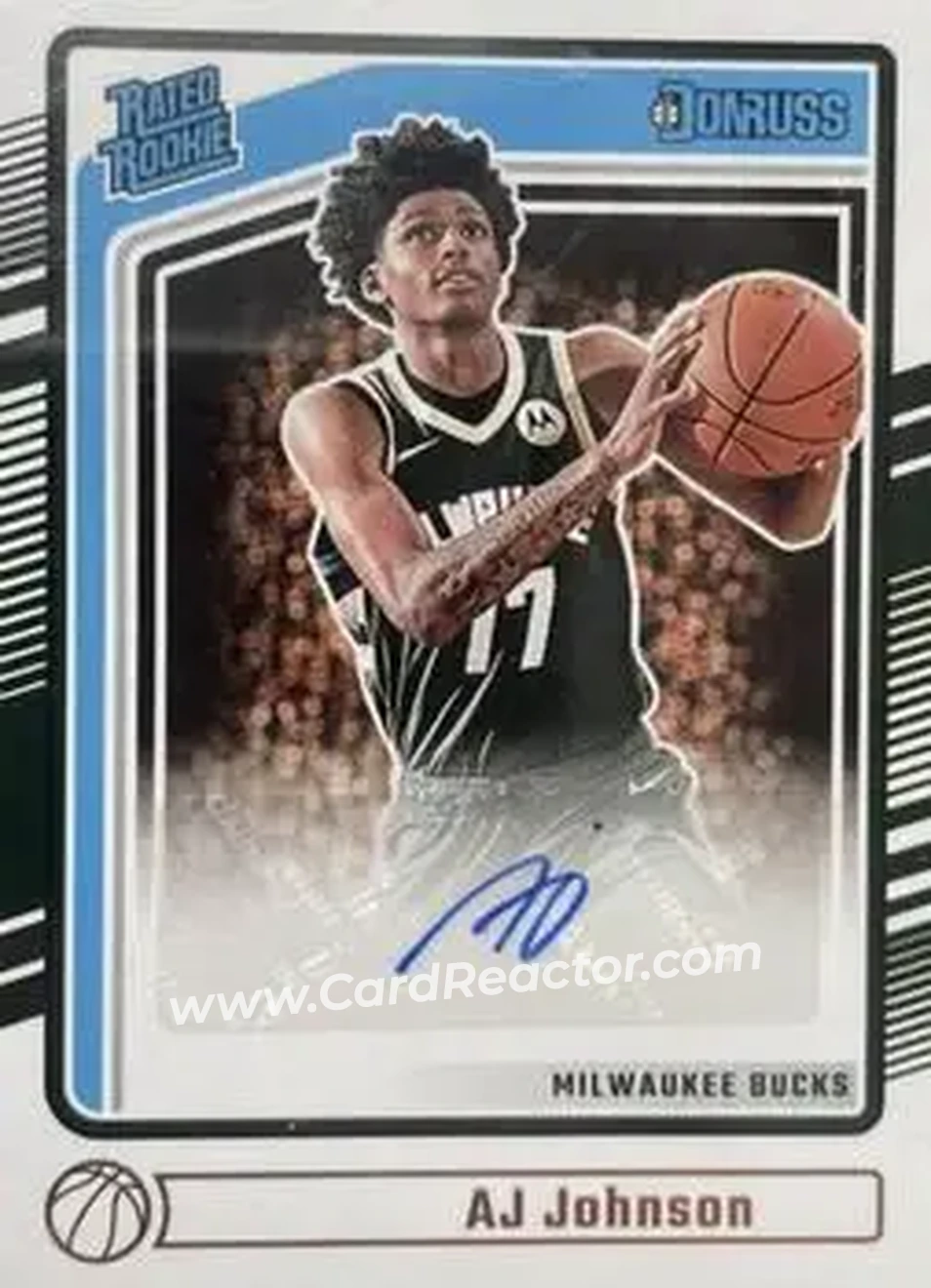 Front of AJ Johnson