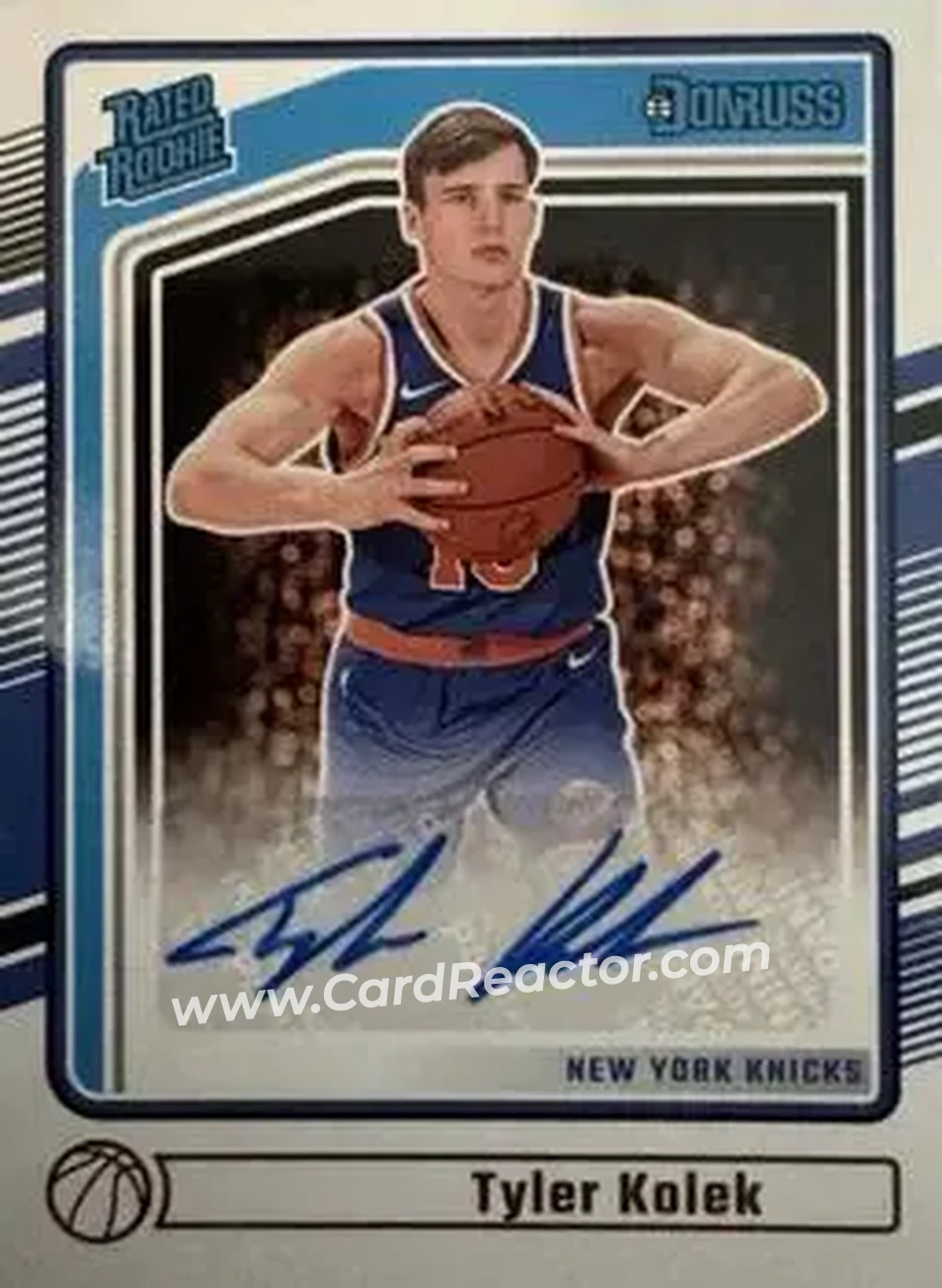 Front of Tyler Kolek