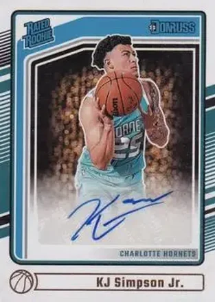 2024-25 Donruss #279 KJ Simpson Jr.