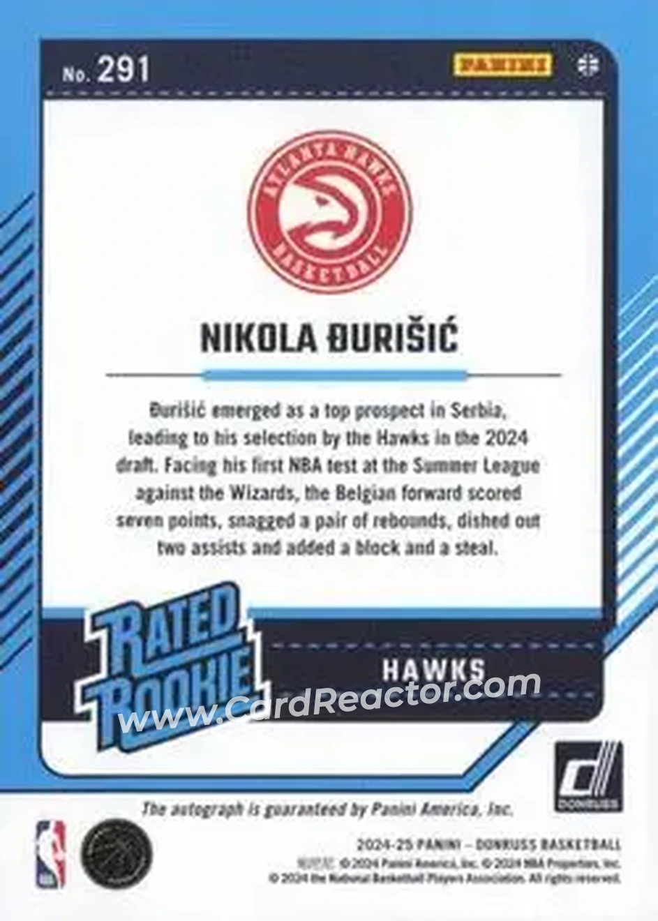 Back of Nikola Durisic
