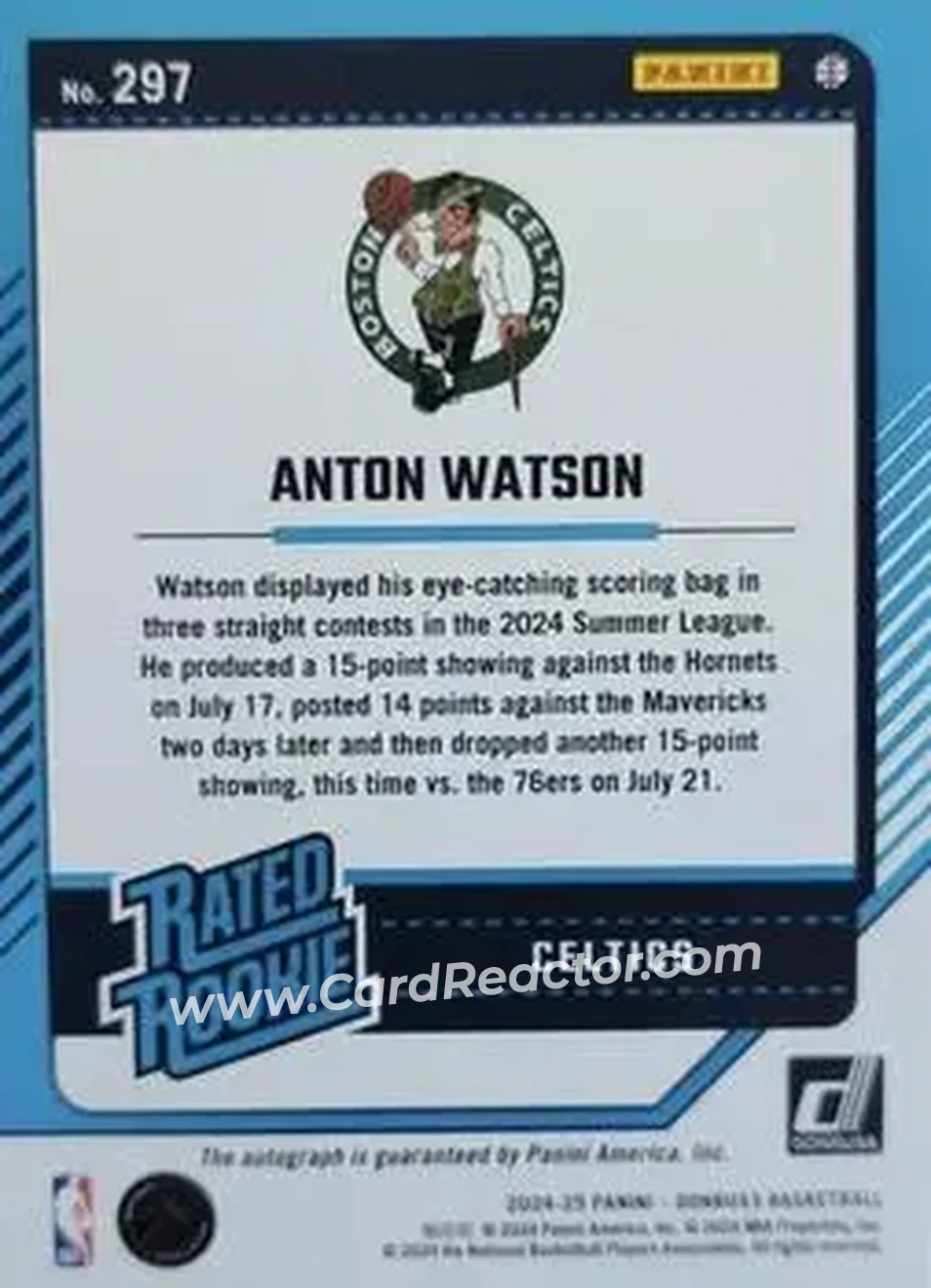 Back of Anton Watson