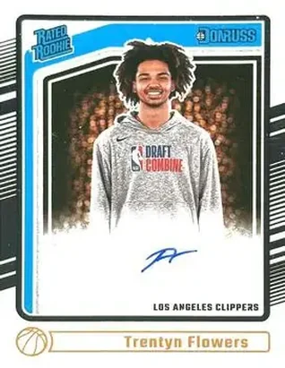 2024-25 Donruss #299 Trentyn Flowers