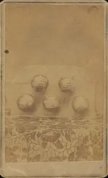 1866 Newberry & Solanders #NNO - Baseball Trophies - Rock Island Wapellos - Front