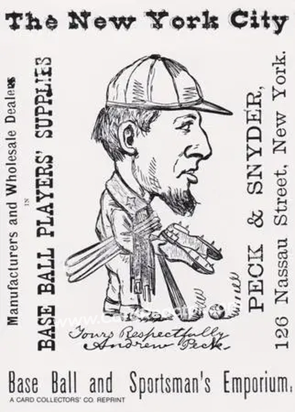 Back of Card #NNO
