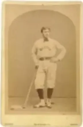1871-72 Warren Studio Boston Red Stockings Cabinets #NNO Cal McVey