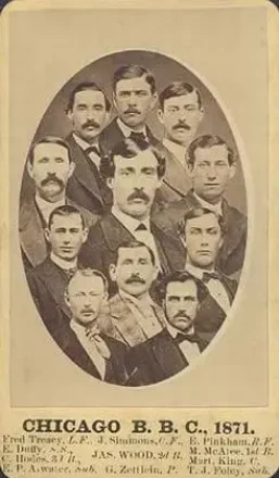 1871 J.A. Pierce & Co. CDV's #NNO Card #NNO