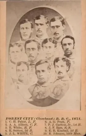 1871 J.A. Pierce & Co. CDV's #NNO Card #NNO