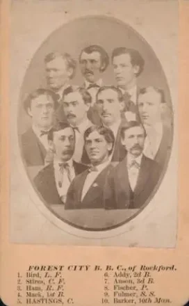 1871 J.A. Pierce & Co. CDV's #NNO Card #NNO