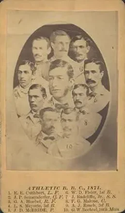 1871 J.A. Pierce & Co. CDV's #NNO Card #NNO