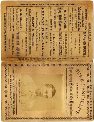 1871 Burr Penfield's Troy Haymakers #NNO William Flynn