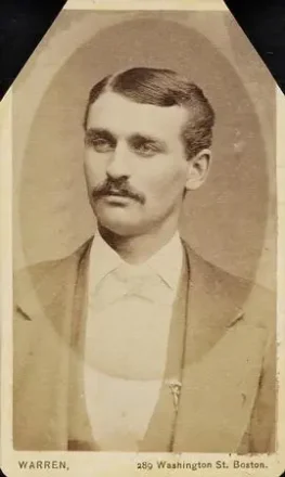1872-74 Warren Studio Boston Red Stockings CDV's #NNO Ross Barnes