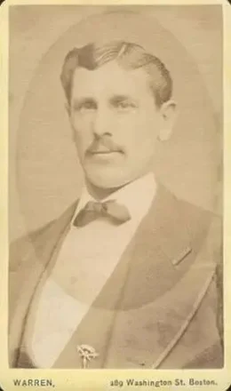 1872-74 Warren Studio Boston Red Stockings CDV's #NNO Harry Schafer