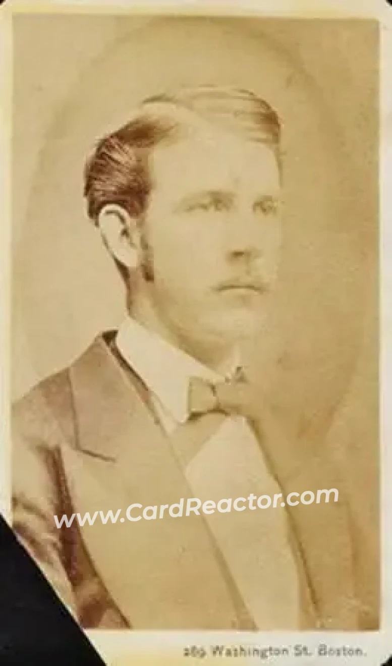 1872-74 Warren Studio Boston Red Stockings CDV's #NNO Al Spalding