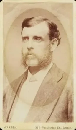 1872-74 Warren Studio Boston Red Stockings CDV's #NNO Harry Wright