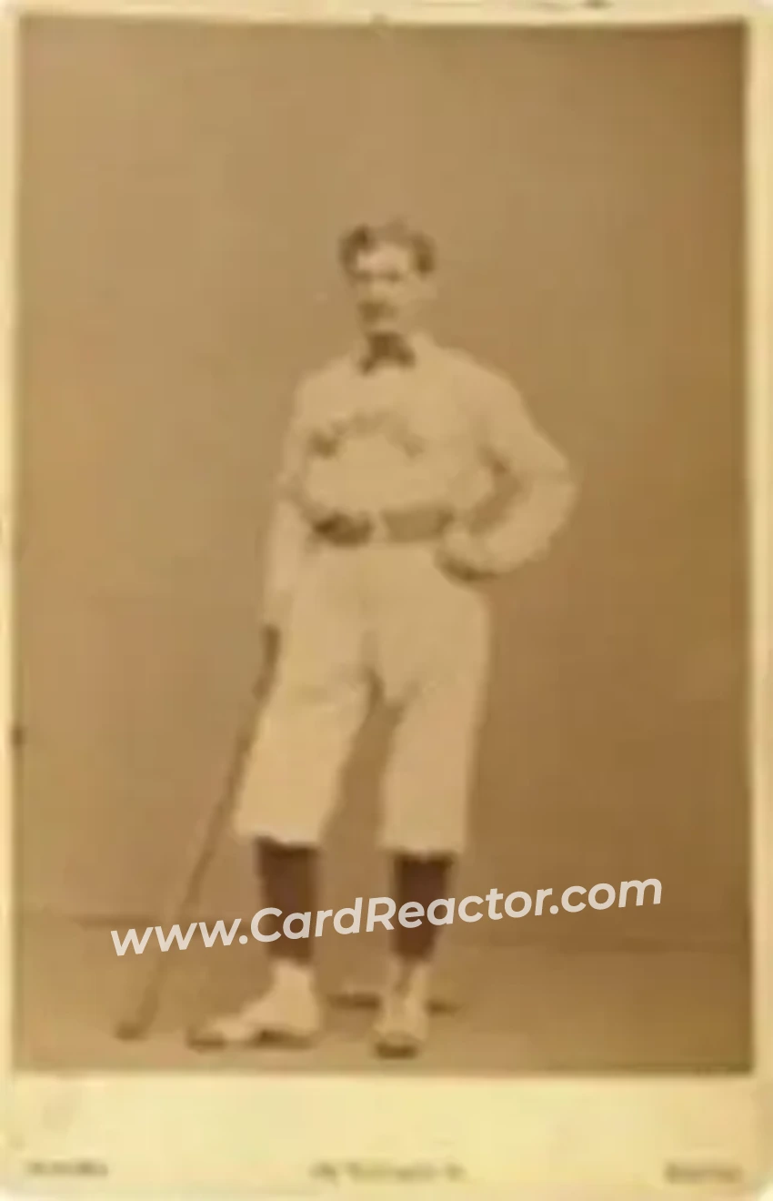1874 Warren Studio Boston Red Stockings Cabinets #NNO Harry Schafer