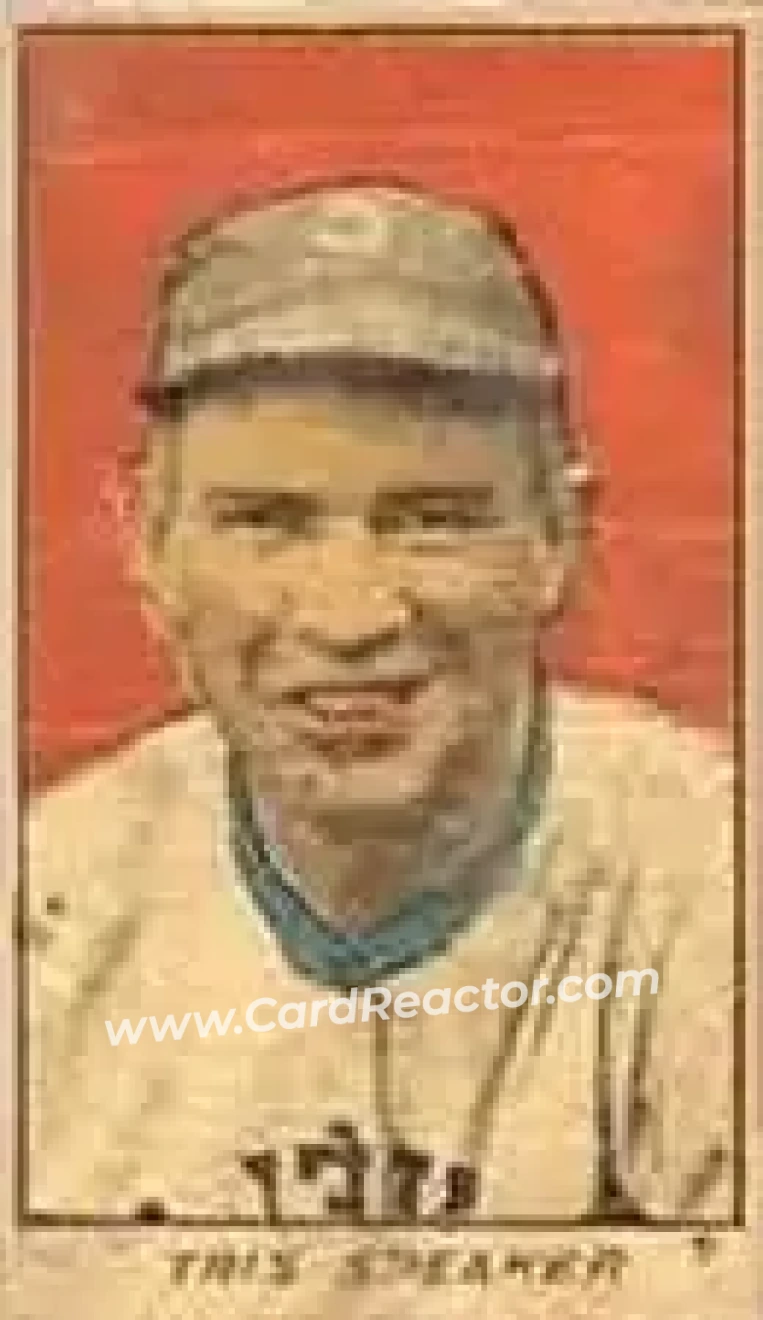 1920 W520 #9 Tris Speaker