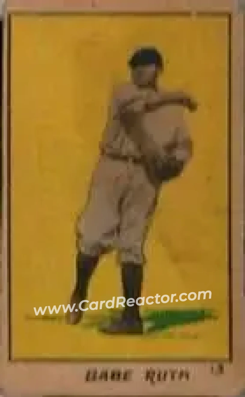 Front of Babe Ruth