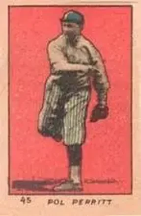 1920 W522 #45 Pol Perritt