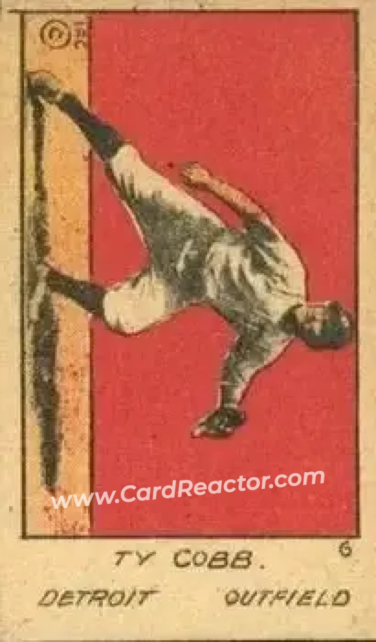 1920 W516-1 #6 Ty Cobb