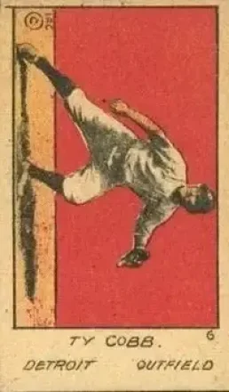 1920 W516-1 #6 Ty Cobb