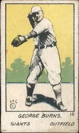 1920 W516-1 #10 George Burns