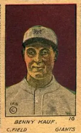 1920 W516-1 #16 Benny Kauff
