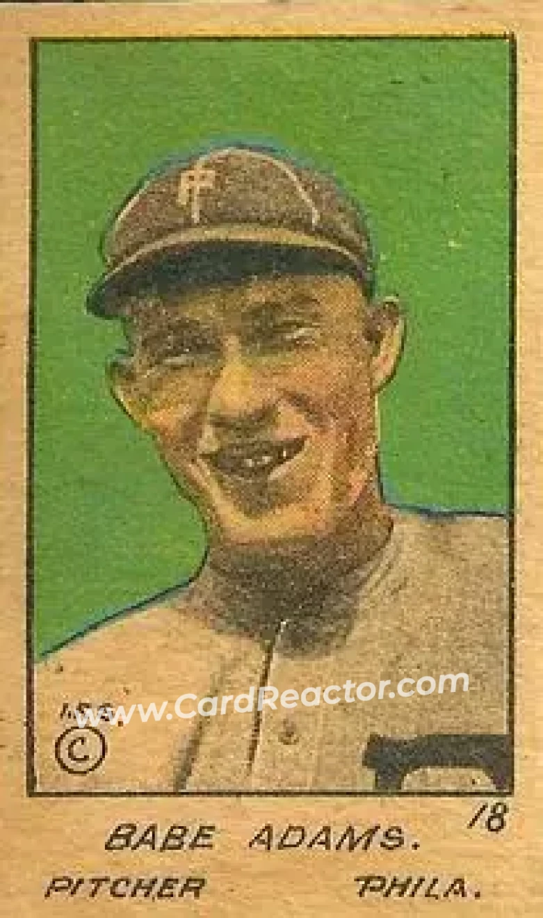 Front of Babe Adams