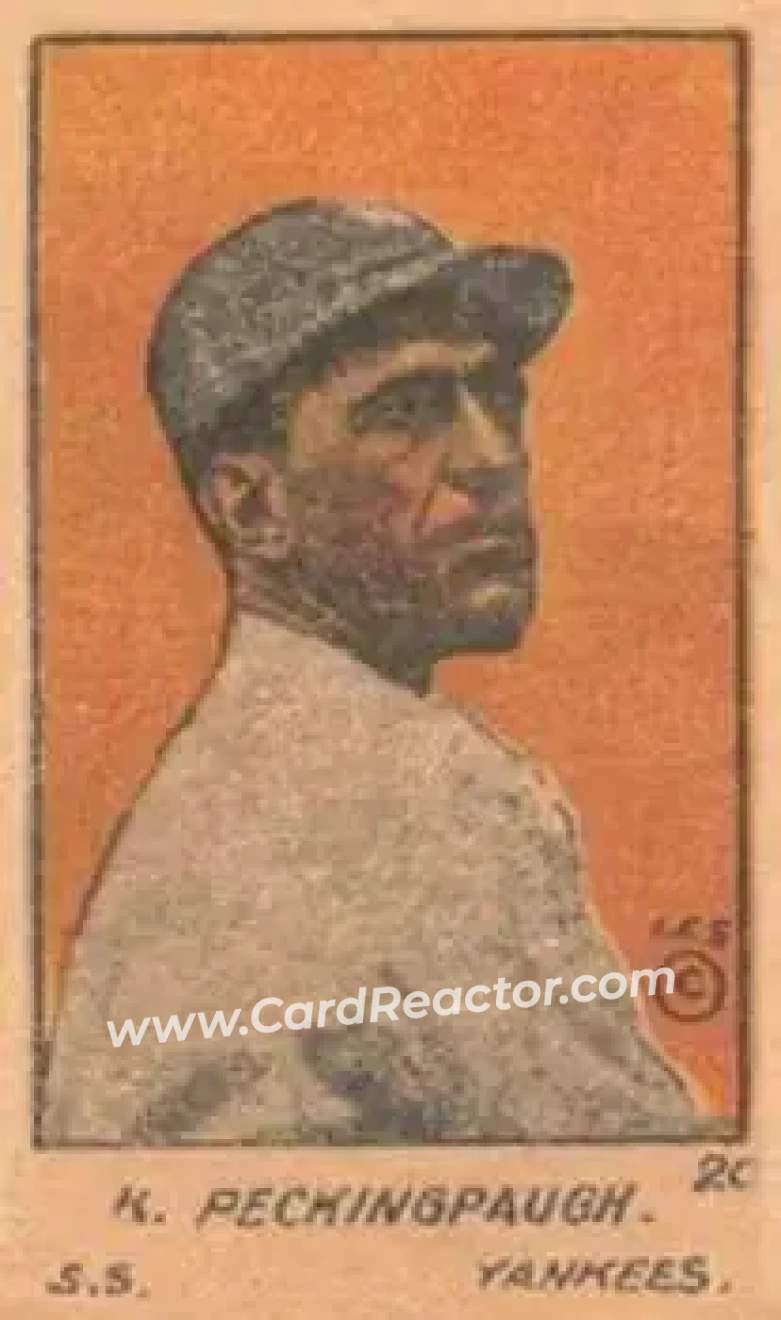 1920 W516-1 #20 Roger Peckinpaugh