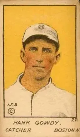 1920 W516-1 #22 Hank Gowdy