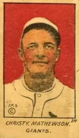 1920 W516-1 #24 Christy Mathewson