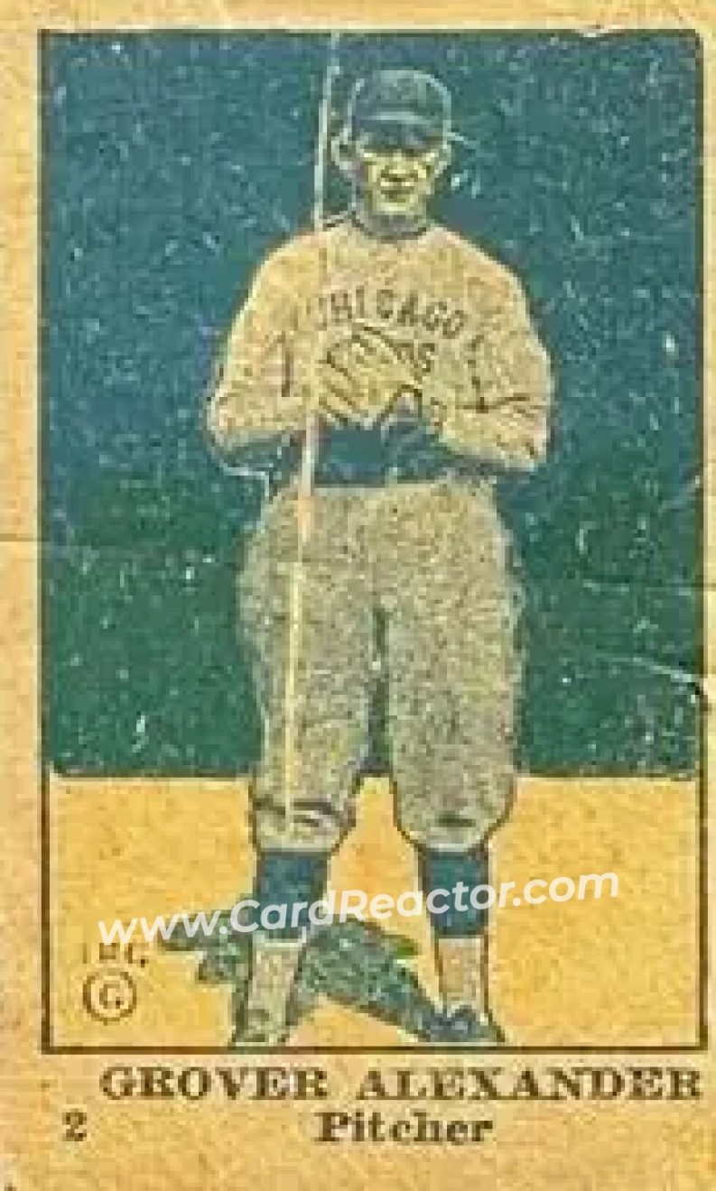 Front of Grover Cleveland Alexander