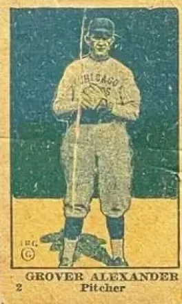 1920-21 W516-2-3 #2 Grover Cleveland Alexander