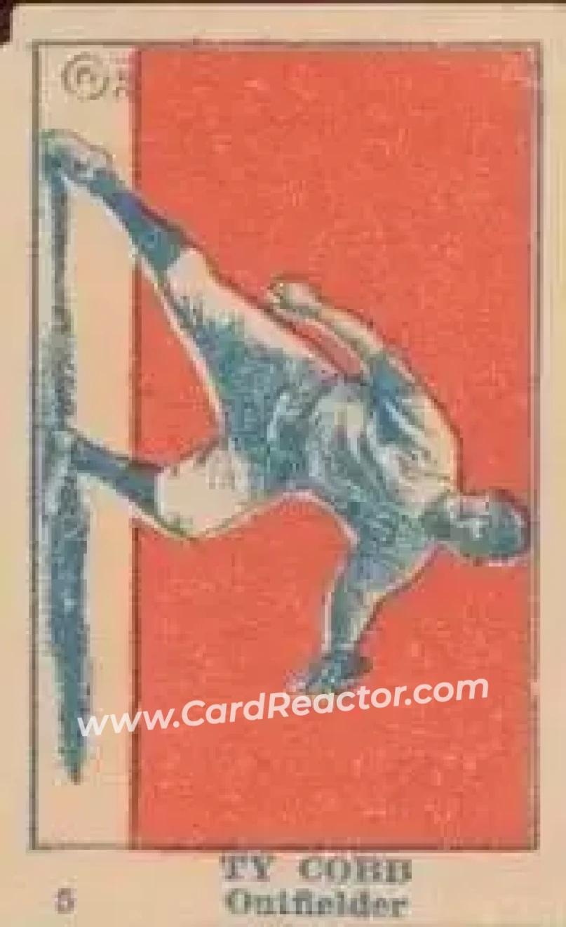 Front of Ty Cobb