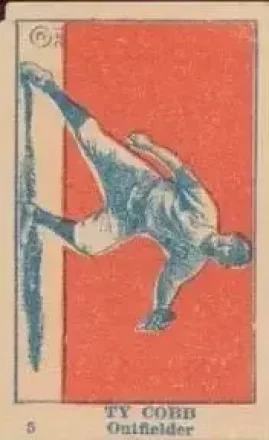 1920-21 W516-2-3 #5 Ty Cobb