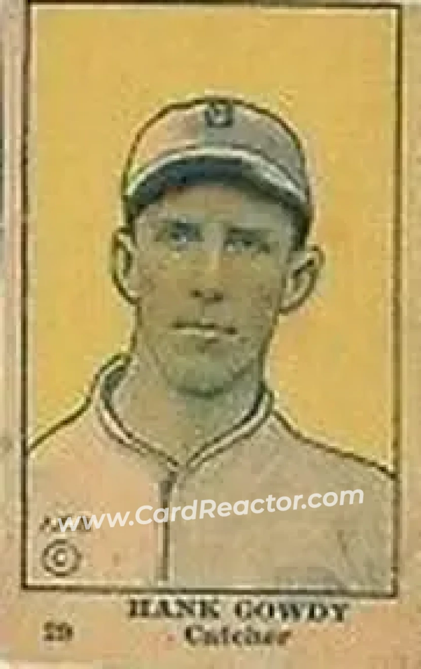 1920-21 W516-2-3 #29 Hank Gowdy